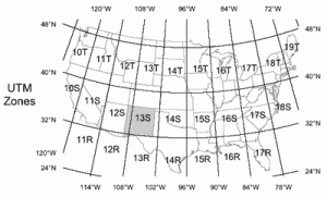 UTM zones