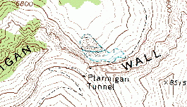 topographic contour lines