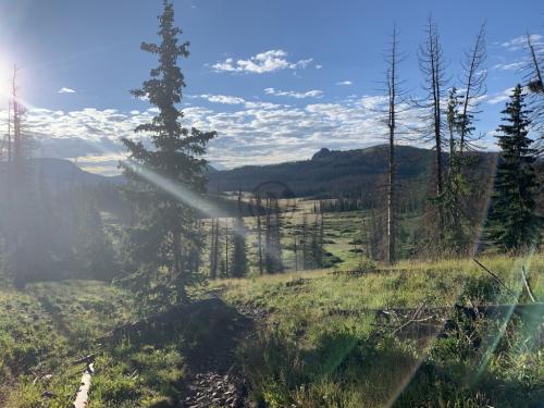 Crater Lake trail