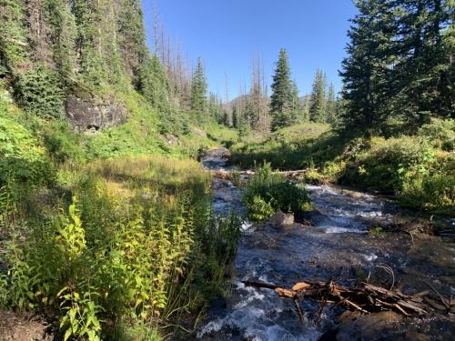 Crater Lake trail