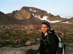 Longs Peak & Kristen