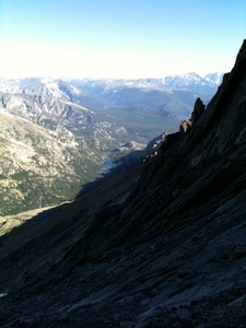 From the top of the trough