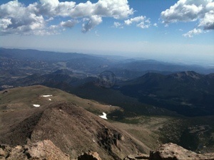 View from Longs Peak