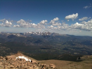 View from Longs Peak