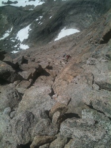 Looking below the Narrows