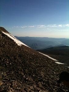 above the Boulderfield