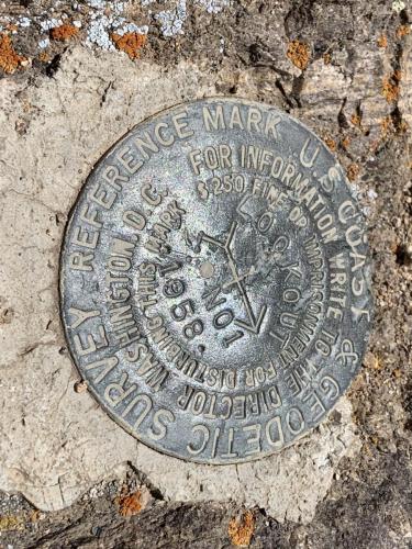 USGS marker on Lookout Mountain